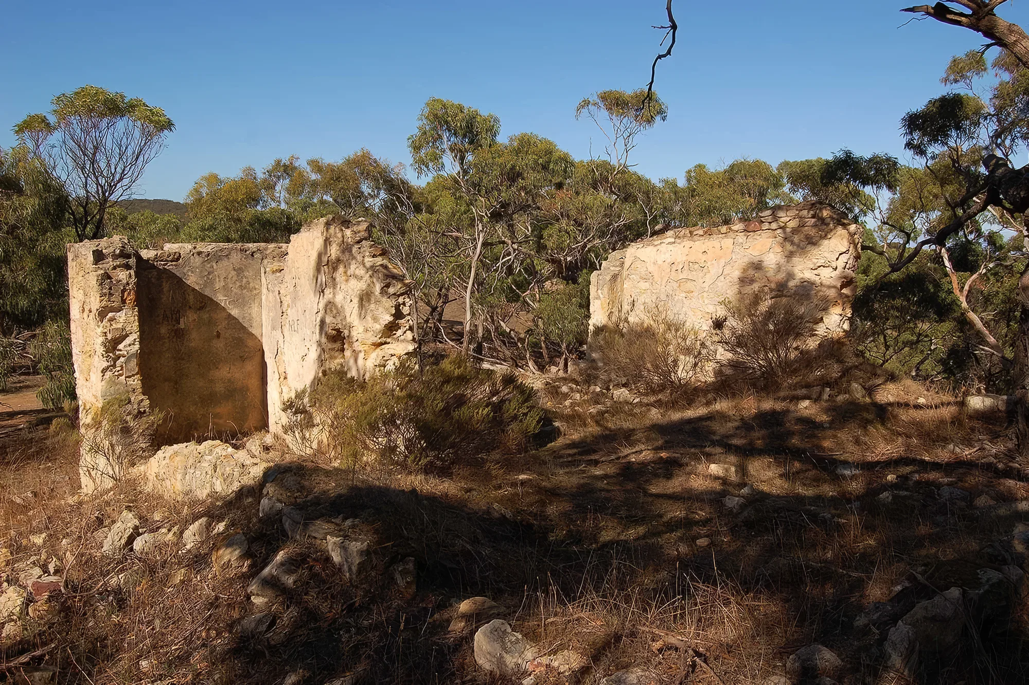Ruins of the Talisker silver mine, worked from 1862