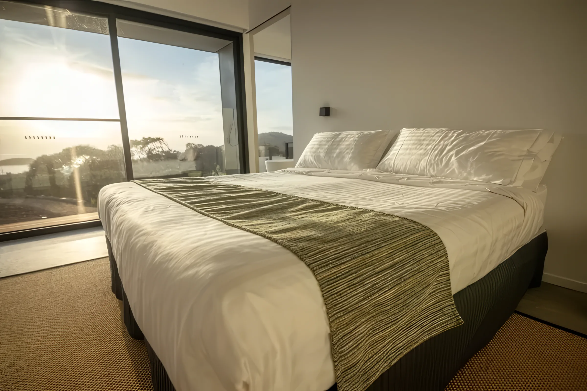 One of the two master bedrooms with ensuite