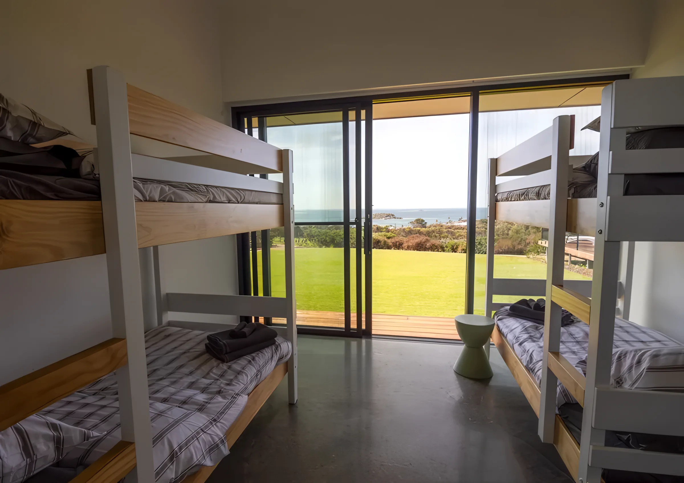 The bunk room, sleeping four children